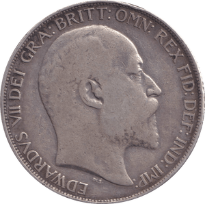 1902 CROWN ( FINE ) - CROWN - Cambridgeshire Coins