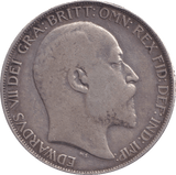 1902 CROWN ( FINE ) - CROWN - Cambridgeshire Coins