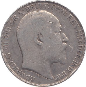 1902 CROWN ( FINE ) - CROWN - Cambridgeshire Coins