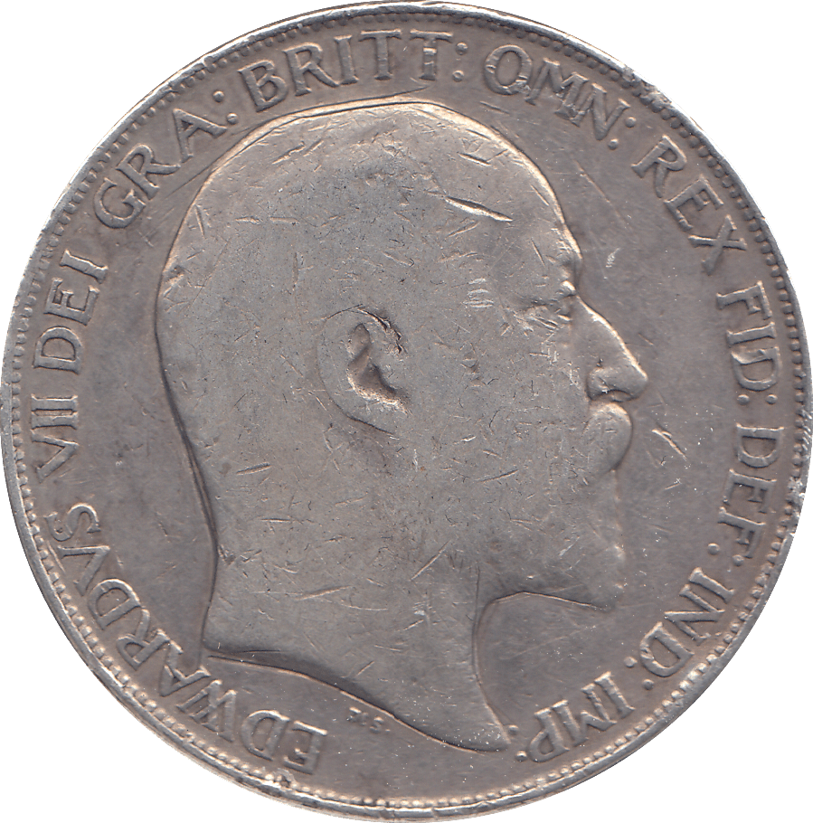 1902 CROWN ( FINE ) - CROWN - Cambridgeshire Coins