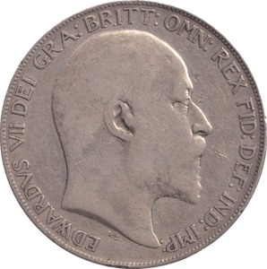 1902 CROWN ( FINE ) - CROWN - Cambridgeshire Coins