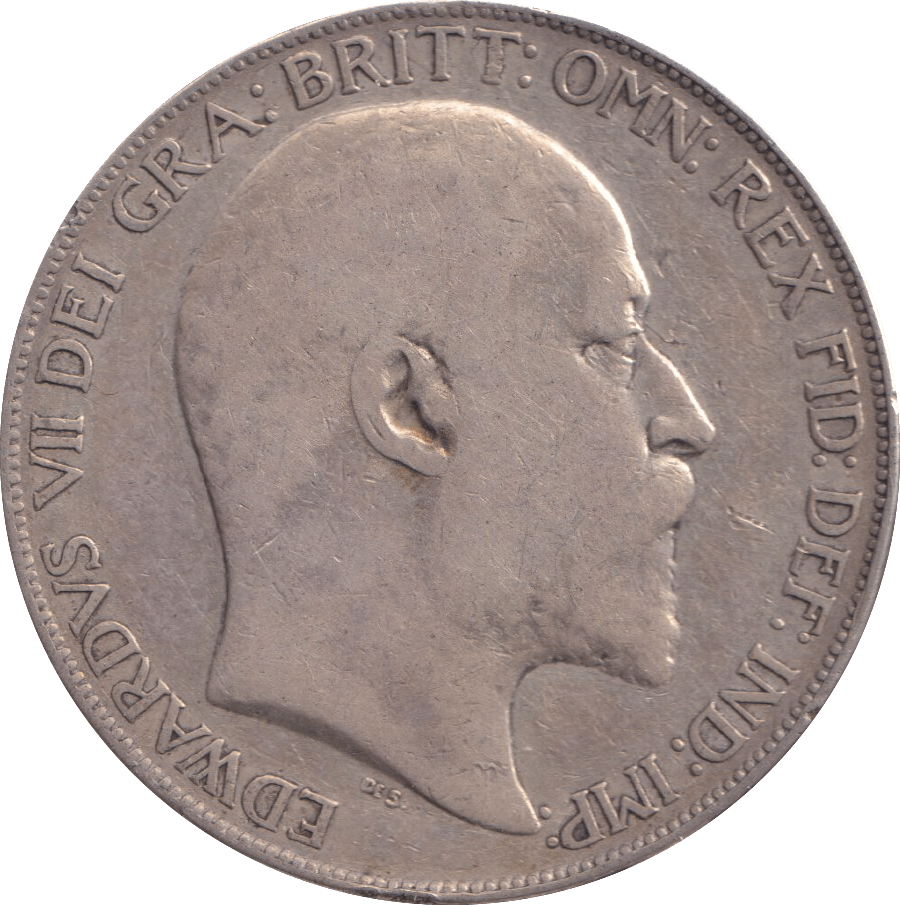 1902 CROWN ( FINE ) - CROWN - Cambridgeshire Coins