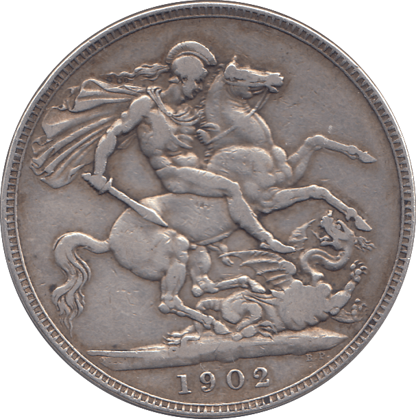 1902 CROWN ( GF ) - CROWN - Cambridgeshire Coins