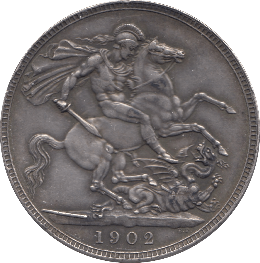 1902 CROWN ( GF ) - CROWN - Cambridgeshire Coins