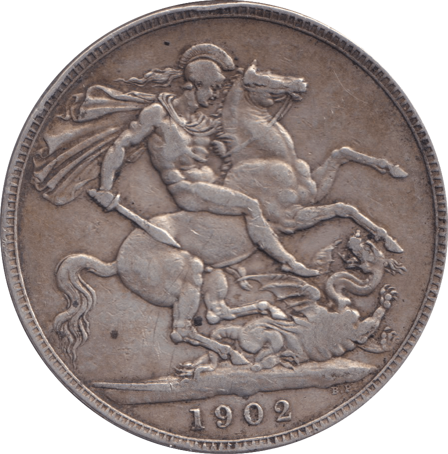 1902 CROWN ( GF ) - CROWN - Cambridgeshire Coins