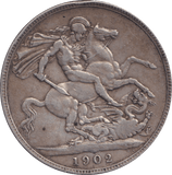 1902 CROWN ( GF ) - CROWN - Cambridgeshire Coins