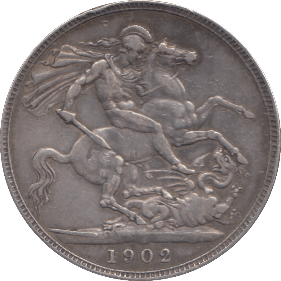 1902 CROWN ( GF ) - CROWN - Cambridgeshire Coins