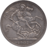 1902 CROWN ( GF ) - CROWN - Cambridgeshire Coins