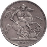 1902 CROWN ( GF ) - CROWN - Cambridgeshire Coins