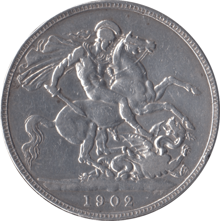 1902 CROWN ( GF ) - CROWN - Cambridgeshire Coins