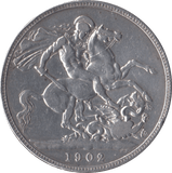 1902 CROWN ( GF ) - CROWN - Cambridgeshire Coins