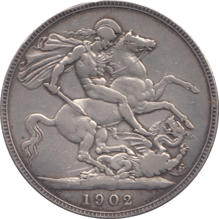 1902 CROWN ( GF ) - CROWN - Cambridgeshire Coins