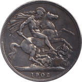1902 CROWN ( GF ) - CROWN - Cambridgeshire Coins