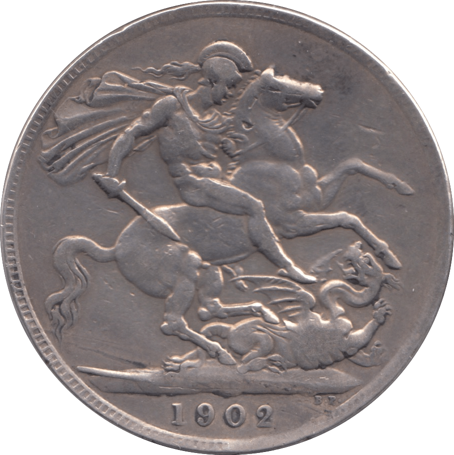 1902 CROWN ( GF ) - CROWN - Cambridgeshire Coins