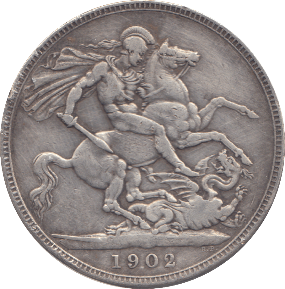 1902 CROWN ( GF ) - CROWN - Cambridgeshire Coins