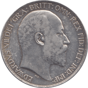 1902 CROWN ( GVF ) - CROWN - Cambridgeshire Coins