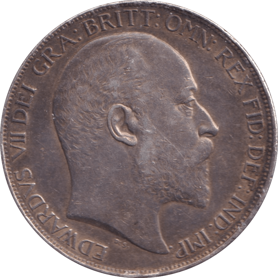1902 CROWN ( GVF ) - CROWN - Cambridgeshire Coins