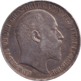 1902 CROWN ( GVF ) - CROWN - Cambridgeshire Coins