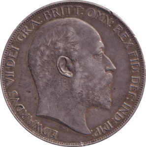 1902 CROWN ( GVF ) - CROWN - Cambridgeshire Coins