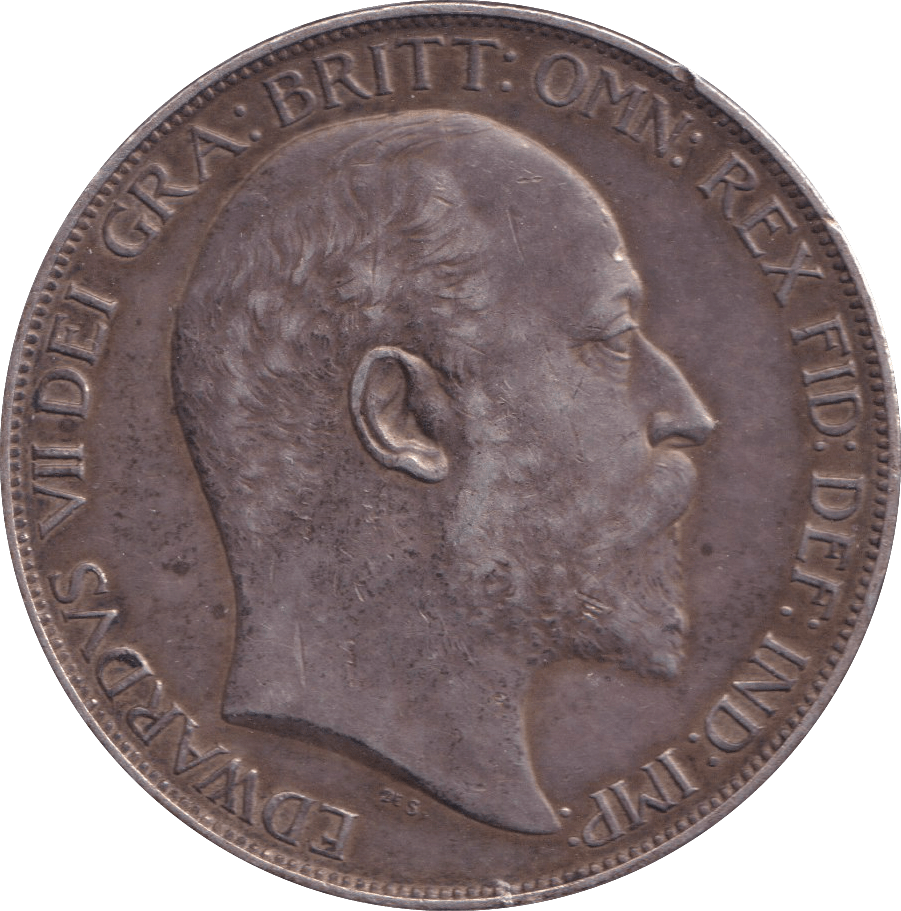 1902 CROWN ( GVF ) - CROWN - Cambridgeshire Coins