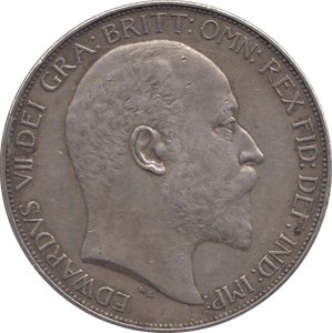 1902 CROWN ( GVF ) - CROWN - Cambridgeshire Coins