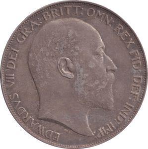 1902 CROWN ( GVF ) - CROWN - Cambridgeshire Coins