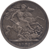 1902 CROWN ( GvF ) II - CROWN - Cambridgeshire Coins