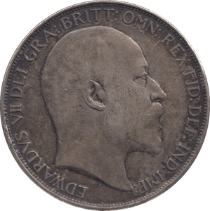 1902 CROWN ( GvF ) II - CROWN - Cambridgeshire Coins