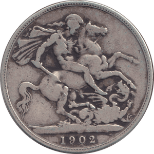 1902 CROWN ( NF ) - CROWN - Cambridgeshire Coins