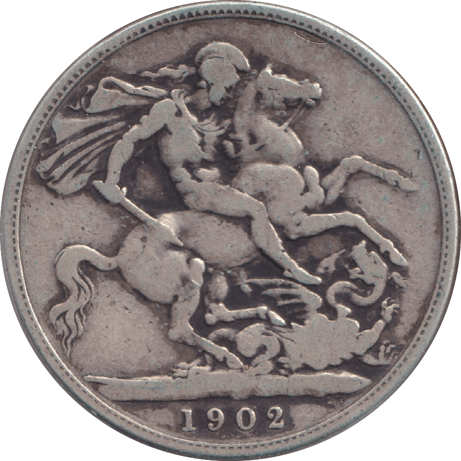 1902 CROWN ( NF ) - CROWN - Cambridgeshire Coins