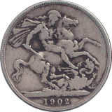 1902 CROWN ( NF ) - CROWN - Cambridgeshire Coins