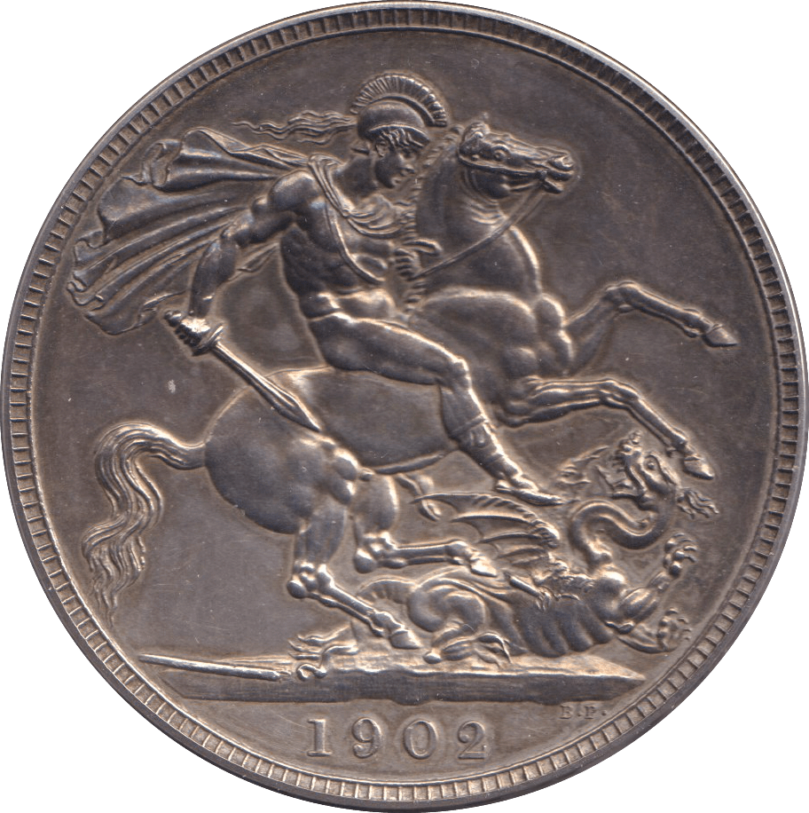 1902 CROWN ( PROOF ) - CROWN - Cambridgeshire Coins