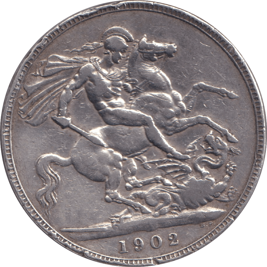 1902 CROWN ( VF ) - CROWN - Cambridgeshire Coins