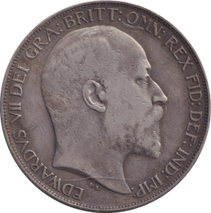 1902 CROWN ( VF ) - CROWN - Cambridgeshire Coins