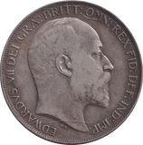 1902 CROWN ( VF ) - CROWN - Cambridgeshire Coins