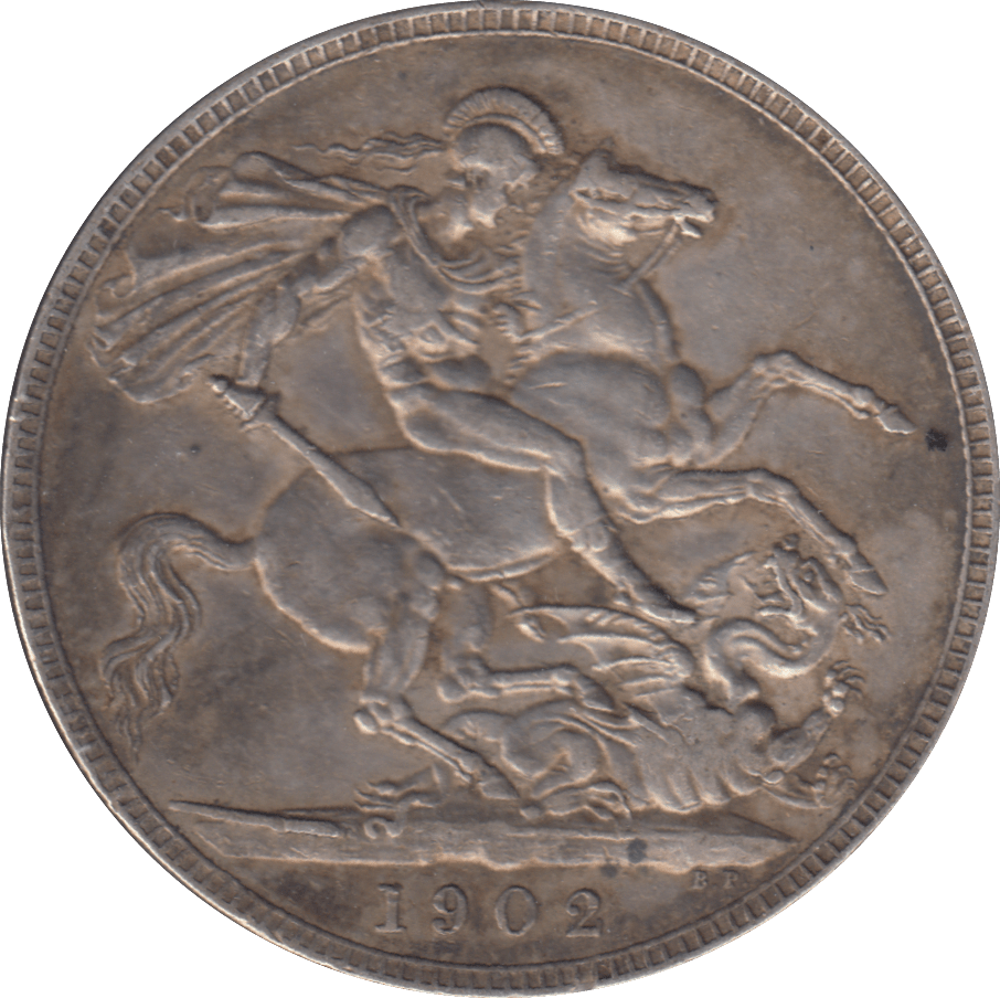1902 CROWN ( VF ) - CROWN - Cambridgeshire Coins