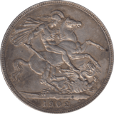 1902 CROWN ( VF ) - CROWN - Cambridgeshire Coins