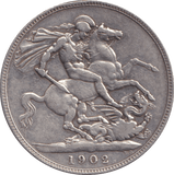 1902 CROWN ( VF ) - FLORIN - Cambridgeshire Coins