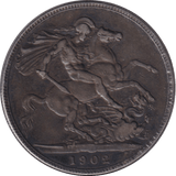 1902 CROWN (VF) - CROWN - Cambridgeshire Coins