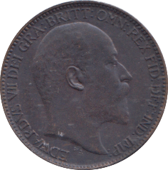 1902 FARTHING ( AUNC ) - FARTHING - Cambridgeshire Coins