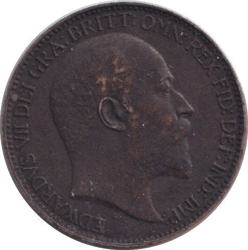 1902 FARTHING ( GVF ) - WORLD COINS - Cambridgeshire Coins