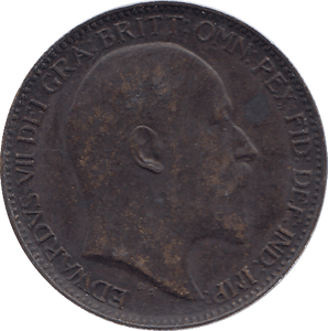 1902 FARTHING ( UNC ) - FARTHING - Cambridgeshire Coins