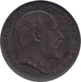 1902 FARTHING ( UNC ) - FARTHING - Cambridgeshire Coins