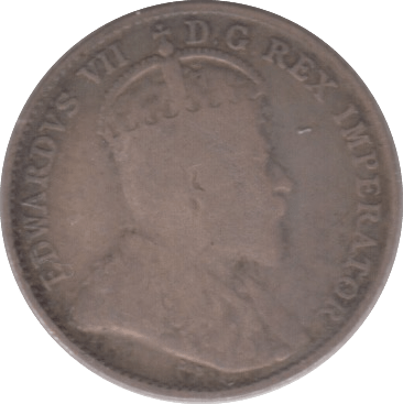 1902 FIVE CENTS CANADA - SILVER WORLD COINS - Cambridgeshire Coins