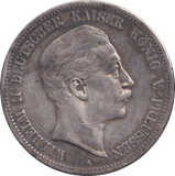 1902 FIVE MARK BERLIN A - SILVER WORLD COINS - Cambridgeshire Coins