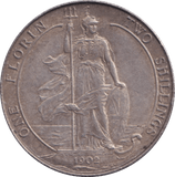 1902 FLORIN ( AUNC ) - FLORIN - Cambridgeshire Coins