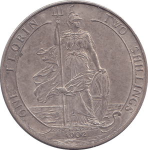 1902 FLORIN ( AUNC ) - FLORIN - Cambridgeshire Coins