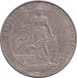 1902 FLORIN ( AUNC ) - FLORIN - Cambridgeshire Coins