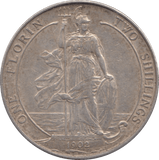 1902 FLORIN ( EF ) - FLORIN - Cambridgeshire Coins