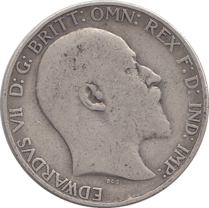 1902 FLORIN ( FINE ) - FLORIN - Cambridgeshire Coins